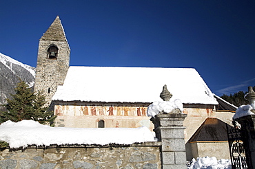 San Vigilio church, Pinzolo, Val Rendena, Trentino Alto Adige, Italy