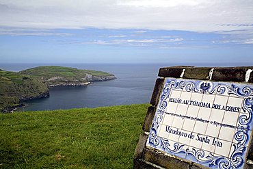 MIradoro de Santa Iria, Sao Miguel Island, Azores, Portugal, Europe