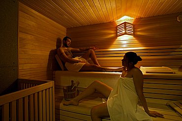 Sauna, Nevada hotel, Folgaria, Trentino Alto-Adige, Italy 