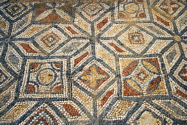 Roman mosaic tile floor, Ephesus, Kusadasi, Turkey; Europe