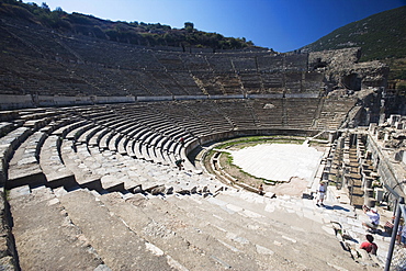 The Great Theatre with Arcadian Way, Ephesus, Kusadasi,Turkey, Europe