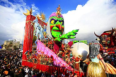 Viareggio Carnival, Viareggio, Lucca, Tuscany, Italy