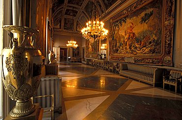 Interior of Palazzo Reale, Naples, Campania, Italy