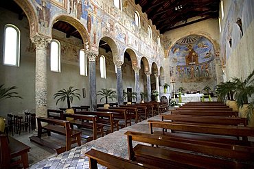 Basilica of Sant Angelo in Formis, Capua, Campania, Italy, Europe