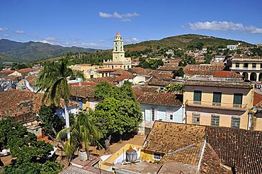 Cityscape from Museo Municipal de Historia, Trinidad, Cuba, West Indies, Central America