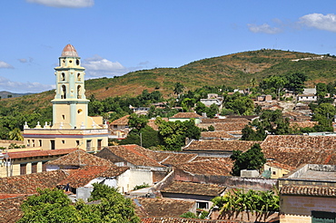 Cityscape from Museo Municipal de Historia, Trinidad, Cuba, West Indies, Central America