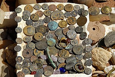 Fake ancient coins, Jordan, Middle East