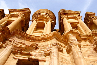 Al-Dayr monastery, archaeological site of Petra, Jordan, Middle East