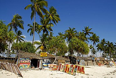 Leonardo da Vinci Art Gallery on the beach, Zanzibar, United Republic of Tanzania, Africa