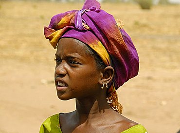 Peul young woman, Republic of Senegal, Africa