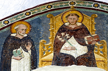 Fresco, Santa Maria Assunta church, Torre Boldone, Lombardy, Italy