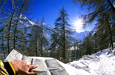 Going to Vittorio Sella refuge, Valnontey, Cogne Valley, Gran Paradiso National Park, Italy