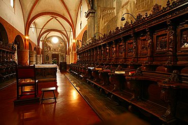 Abbazia di Chiaravalle abbey, Chiaravalle Milanese, Lombardy, Italy, Europe