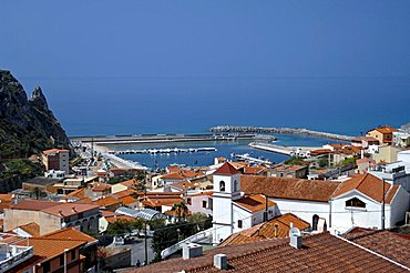 Cityscape, Buggerru, Sulcis, Iglesiente, Carbonia, Iglesias, Sardinia, Italy