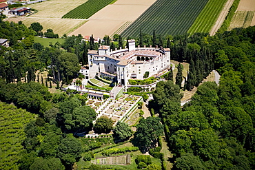 Castel Grimani-Sorini, Montegalda, Vicenza, Veneto, Italy 