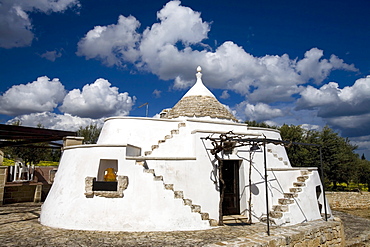 Trullo typical house, Ostuni, Puglia, Italy