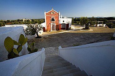 Little church, Masseria Torre Coccaro, Fasano, Puglia, Italy