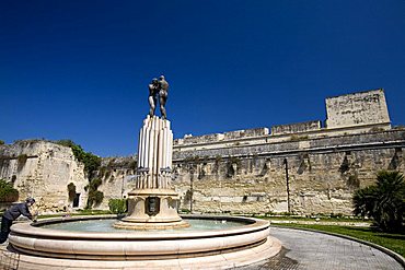 Carlo V castle, Lecce, Puglia, Italy