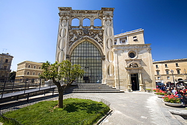 Palazzo del Seggio called Sedile Palace, Lecce, Puglia, Italy