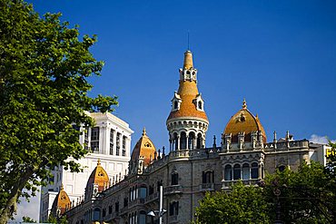 Architecture, Catalunya square, Barcelona, Spain, Europe