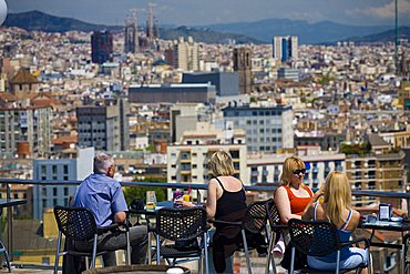 City view, Barcelona, Spain, Europe