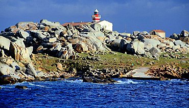 Lighthouse, Lavezzi Islands, France, Europe