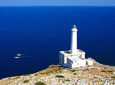 Lighthouse, Capo Otranto, Puglia, Italy