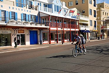 Typical architecture, Hamilton, Bermuda, Atlantic Ocean, Central America