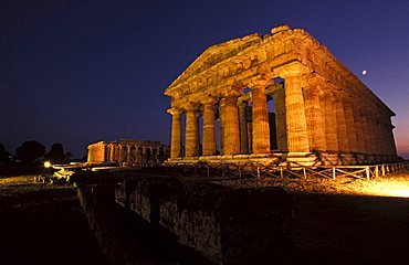 Nettuno temple, Paestum archaeological area, Campania, Italy