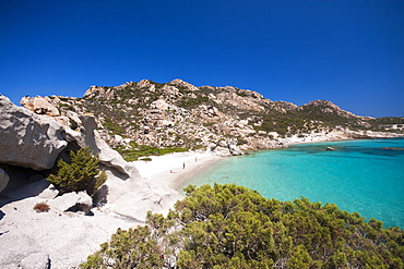 Cala Corsara, Spargi island, arcipelago della Maddalena,  La Maddalena,  Olbia Tempio,  Gallura,  Sardinia, Italy, Europe