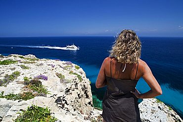 Favignana island, Aegadian Islands, Sicily, Italy