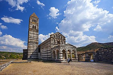 The Basilica della Santissima Trinità di Saccargia, one of the most important romanesque churchs in Sardinia.