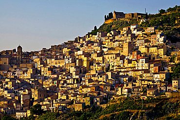 Cityscape, Leonforte, Sicily, Italy