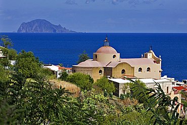 Santa Marina Village, Salina Island, Messina, Sicily, Italy, Europe