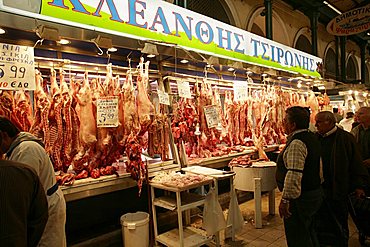 Central market, Athens, Greece, Europe