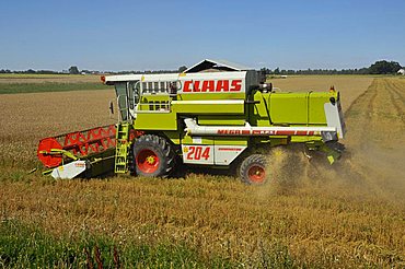 Combine harvester, Italy