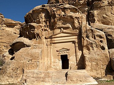 Middle East, Jordan, Little Petra, Beida, Al Beidha is a very important site for visitors in Wadi Musa