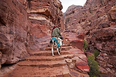 Middle East, Jordan, Petra, the ancient nabatean capital