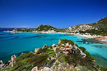 Cala Corsara, Isola di Spargi island, La Maddalena (OT), Sardinia, Italy, Europe