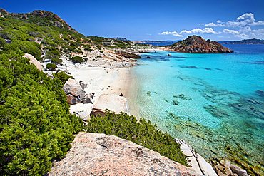 Cala Corsara, Isola di Spargi island, La Maddalena (OT), Sardinia, Italy, Europe