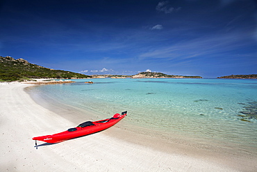 Spiaggia di Cavalieri, Isola di Budelli island, La Maddalena (OT), Sardinia, Italy, Europe