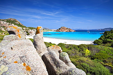 Cala Corsara, Isola di Spargi island, La Maddalena (OT), Sardinia, Italy, Europe