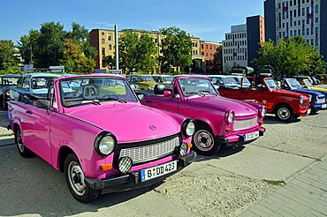 Trabant typical DDR car, Berlin, Germany, Europe