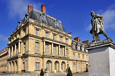 The Palace of Fontainebleau, Seine-et-Marne, Ile-de-France, France, Europe