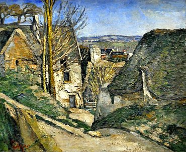 The Hanged Man's House, Paul Cezanne, Musee d'Orsay, Paris, Ile-de-France, France, Europe