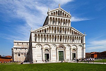 Piazza dei Miracoli square, The Dome, Pisa, Tuscany, Italy, Europe,