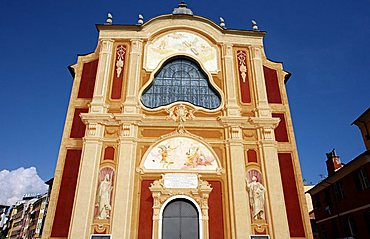 San Salvatore church, Piazza Sarzano square, Genoa, Ligury, Italy, Europe