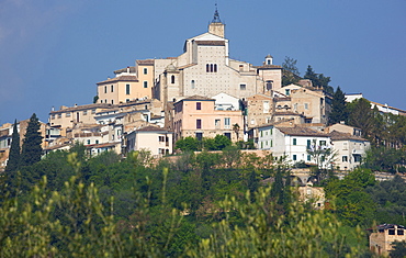 Cityscape, Loreto Aprutino, Abruzzo, Italy