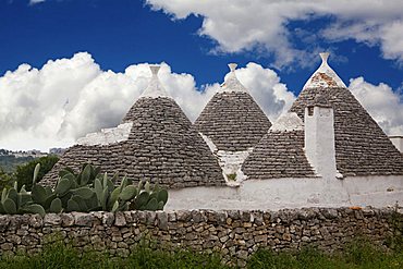 Trulli near Locorotondo, Puglia, Italy