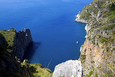 Sea view from Capo Palinuro, Parco Nazionale del Cilento e Vallo di Diano, Campania, Italy